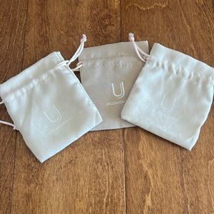 4/$14 Uncommon James Set of 3 Jewelry Pouches, New!